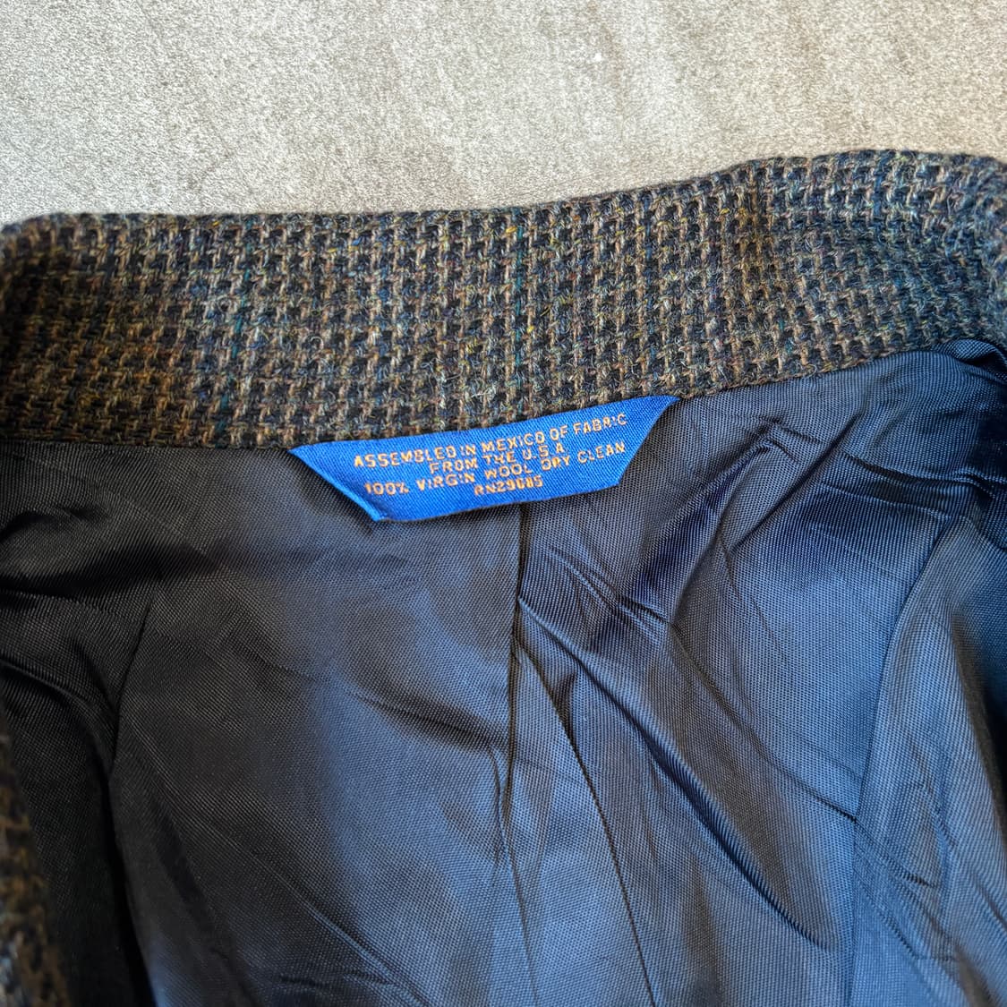 90년대 미국 생산 펜들턴 울 블레이저 자켓  상품이미지5