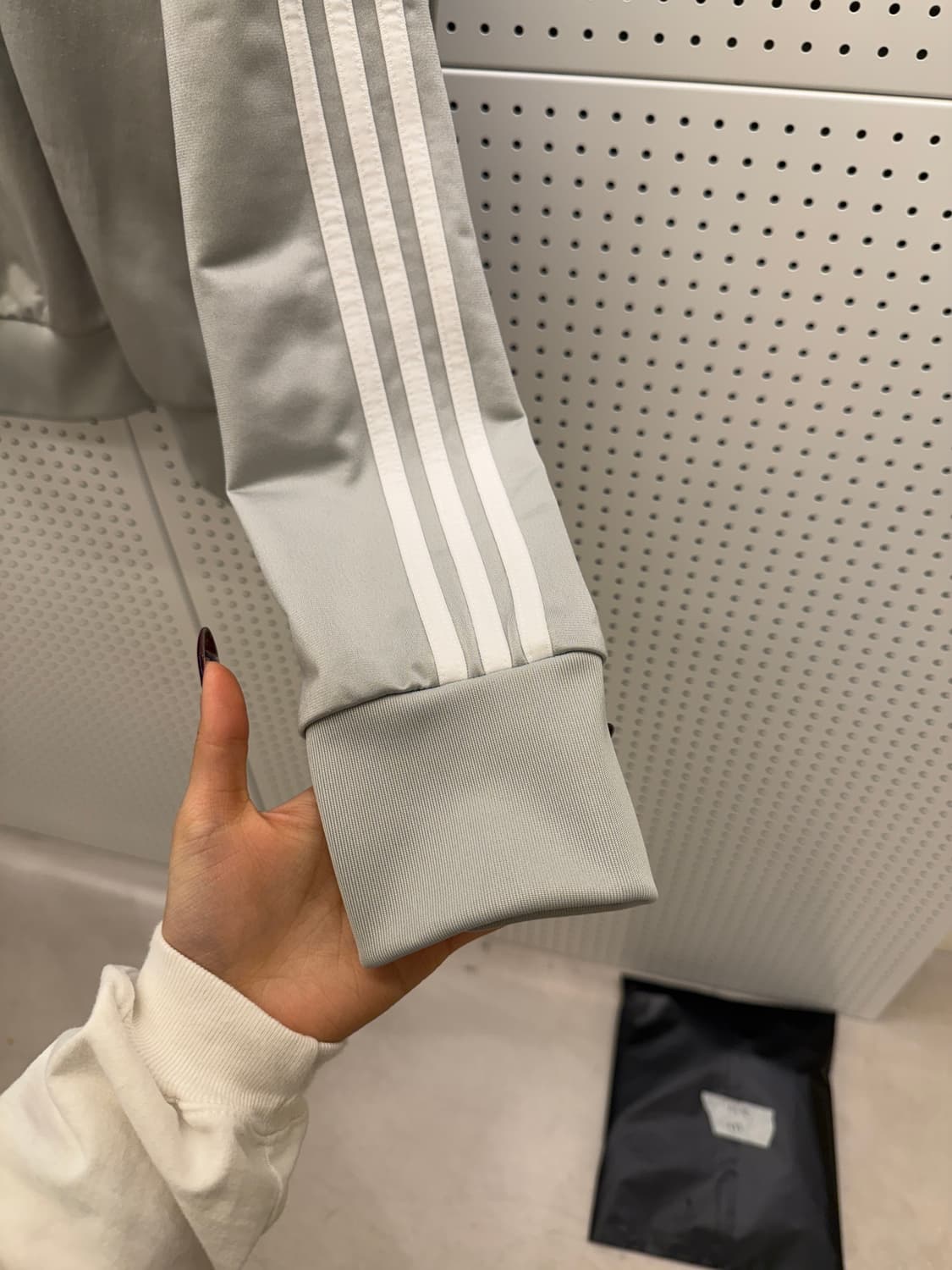 아디다스 파이어버드 실버 그레이 트랙탑 U1606 상품이미지4