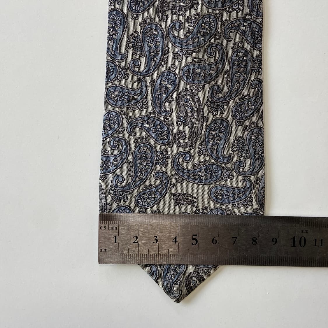 버버리 명품 정품 페이즐리 심플로고 넥타이 (Burberry) 상품이미지7