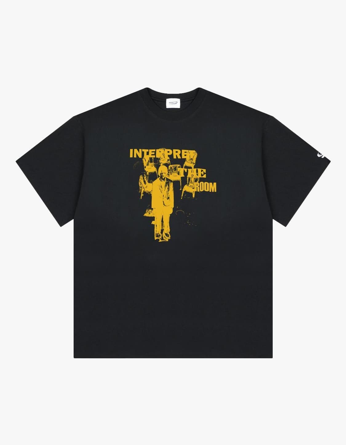그레일즈 PRIVATE EYE T-SHIRTS [BLACK] 3 size 상품이미지2