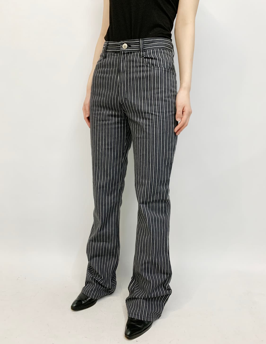  Prochaine by Effecis 스트라이프 팬츠 상품이미지2