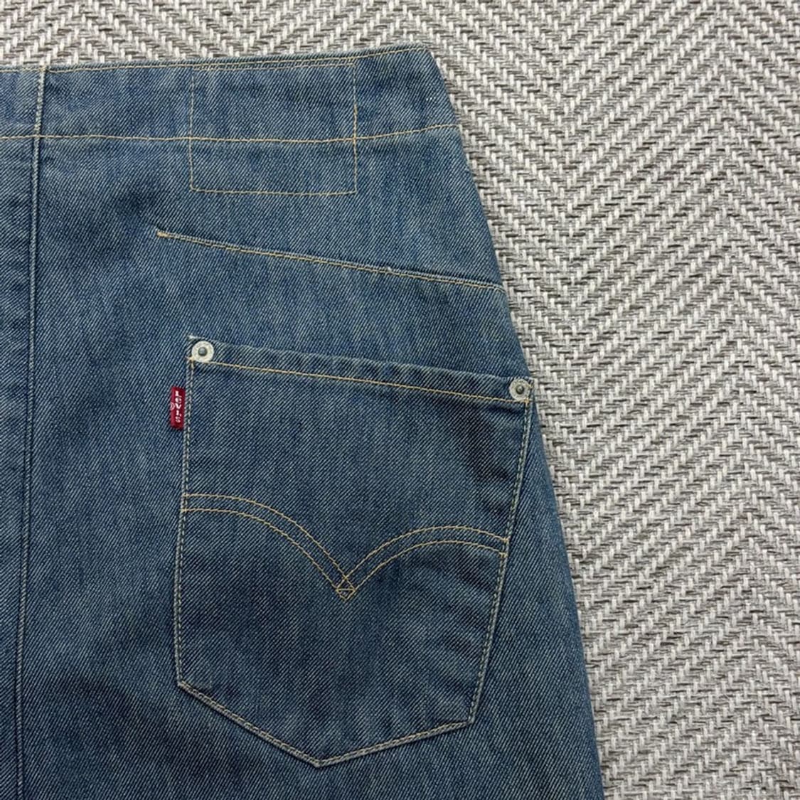 리바이스 엔지니어드 데님 스커트 v2686 상품이미지6