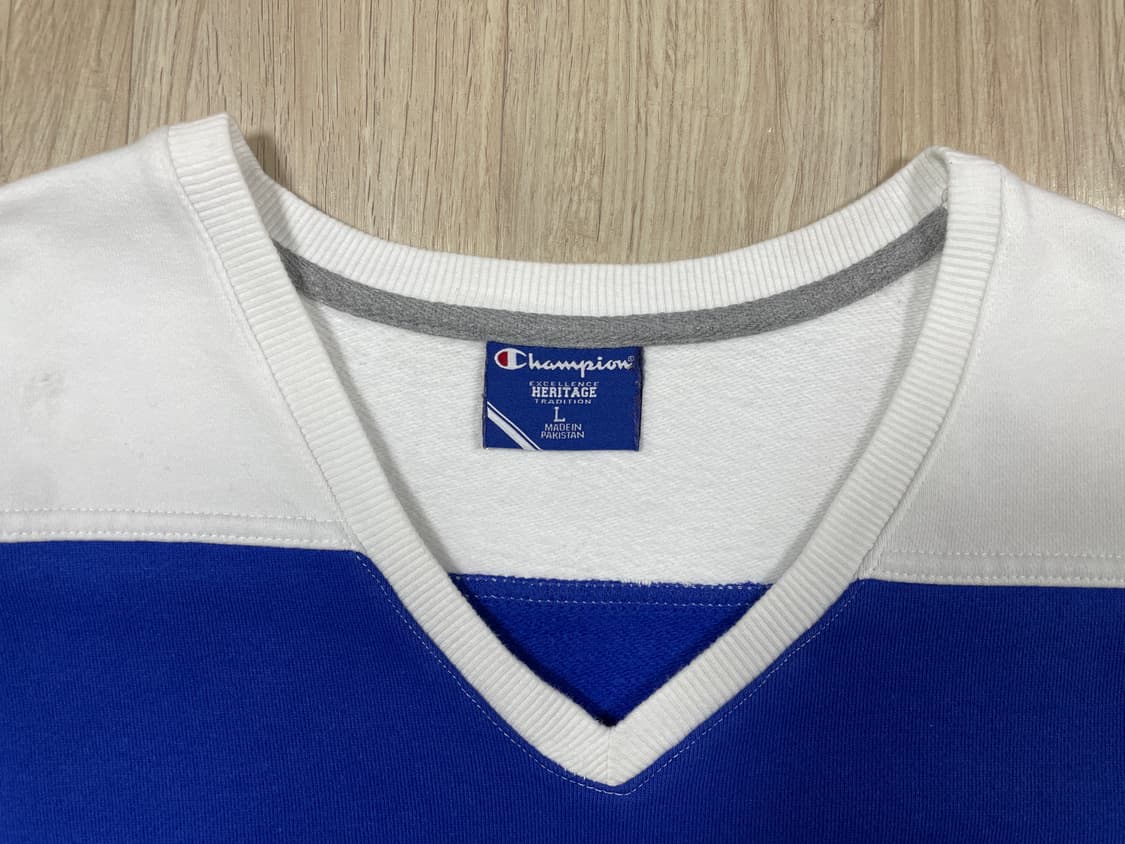 95) 챔피온 미군 미해병대 빅로고 V넥 맨투맨 상품이미지4