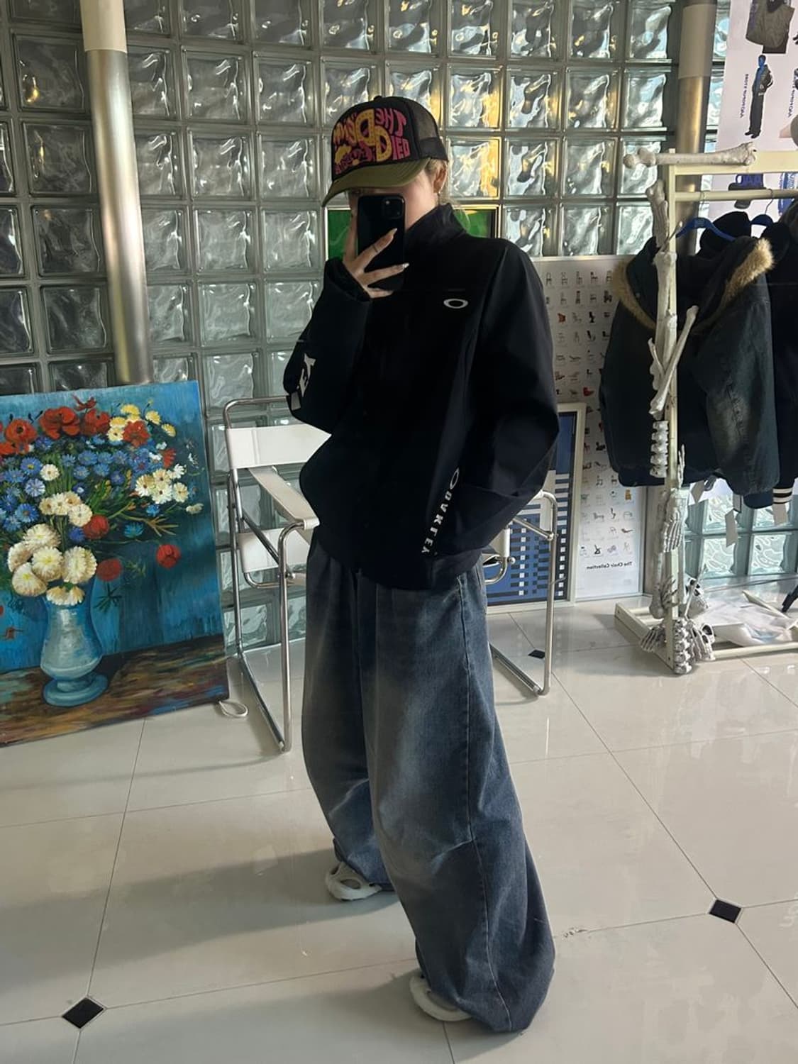 ENHANCE TECH JERSEY JACKET FOA408780 상품이미지2