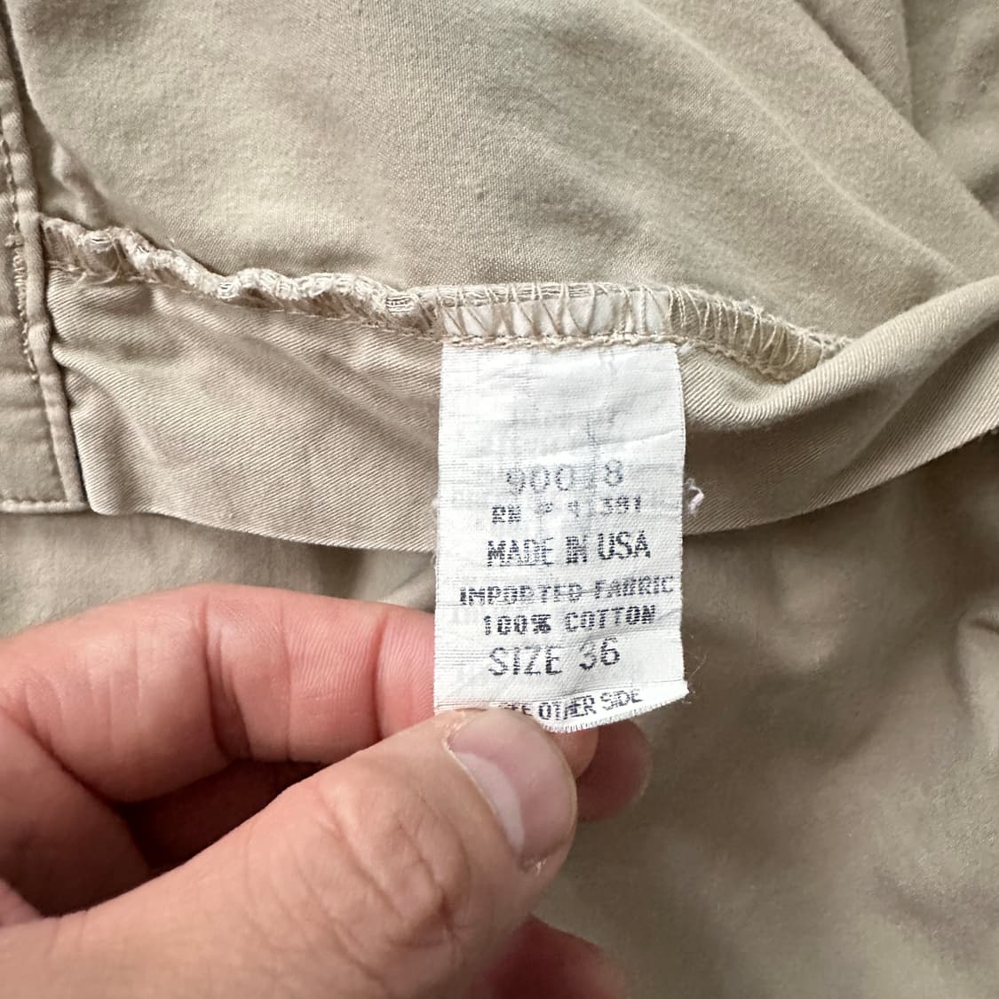 90년대 폴로 빈티지 치노 어센틱 반바지 MADE IN USA 상품이미지8