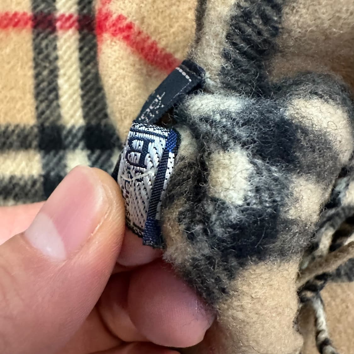 버버리 램스울 머플러 상품이미지4