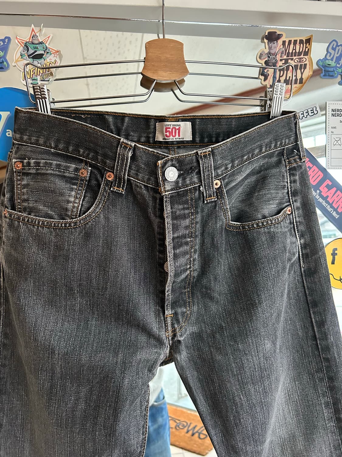 00‘s 리바이스 501 블랙진 32in 상품이미지2