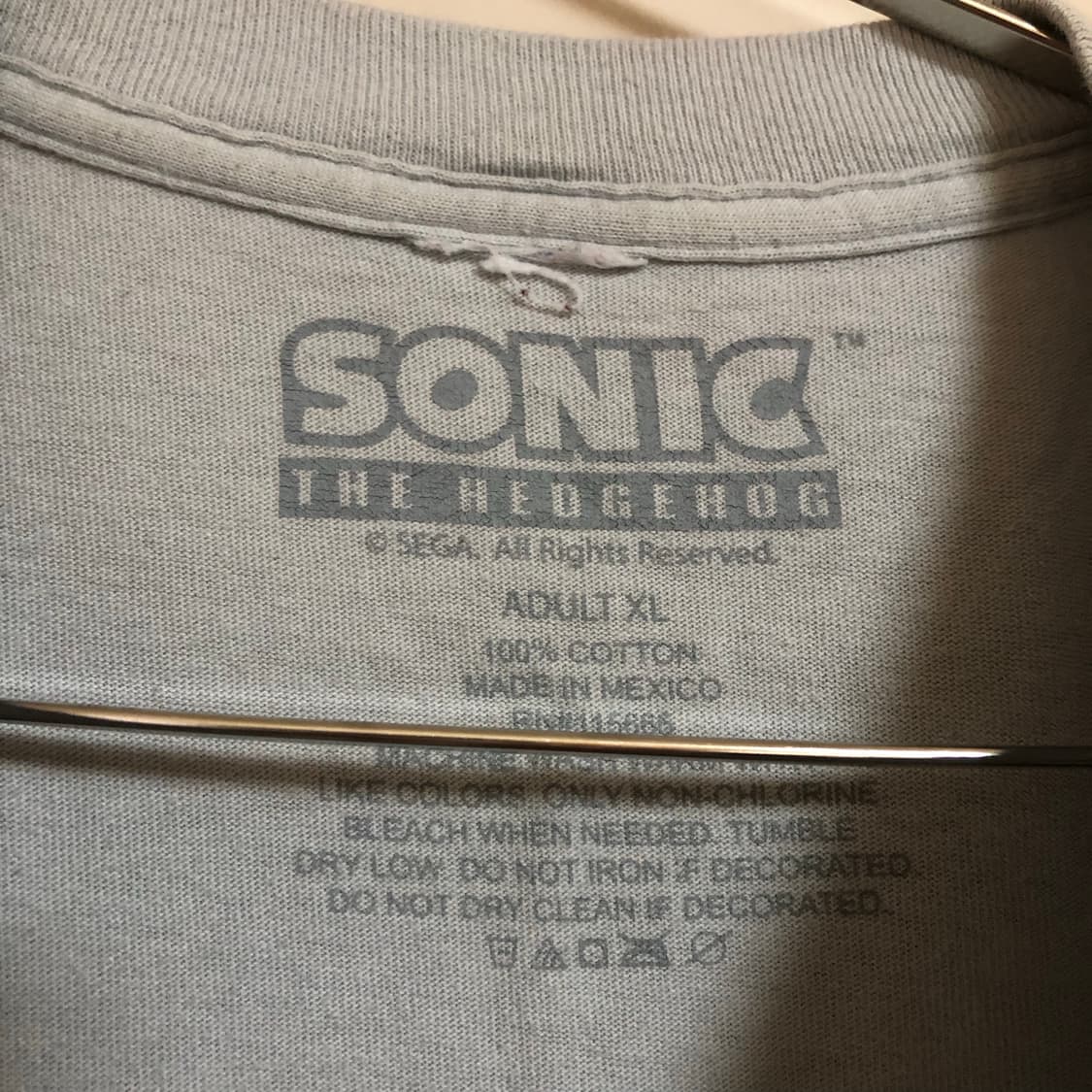 Sonic the hedgehog gray t  상품이미지7