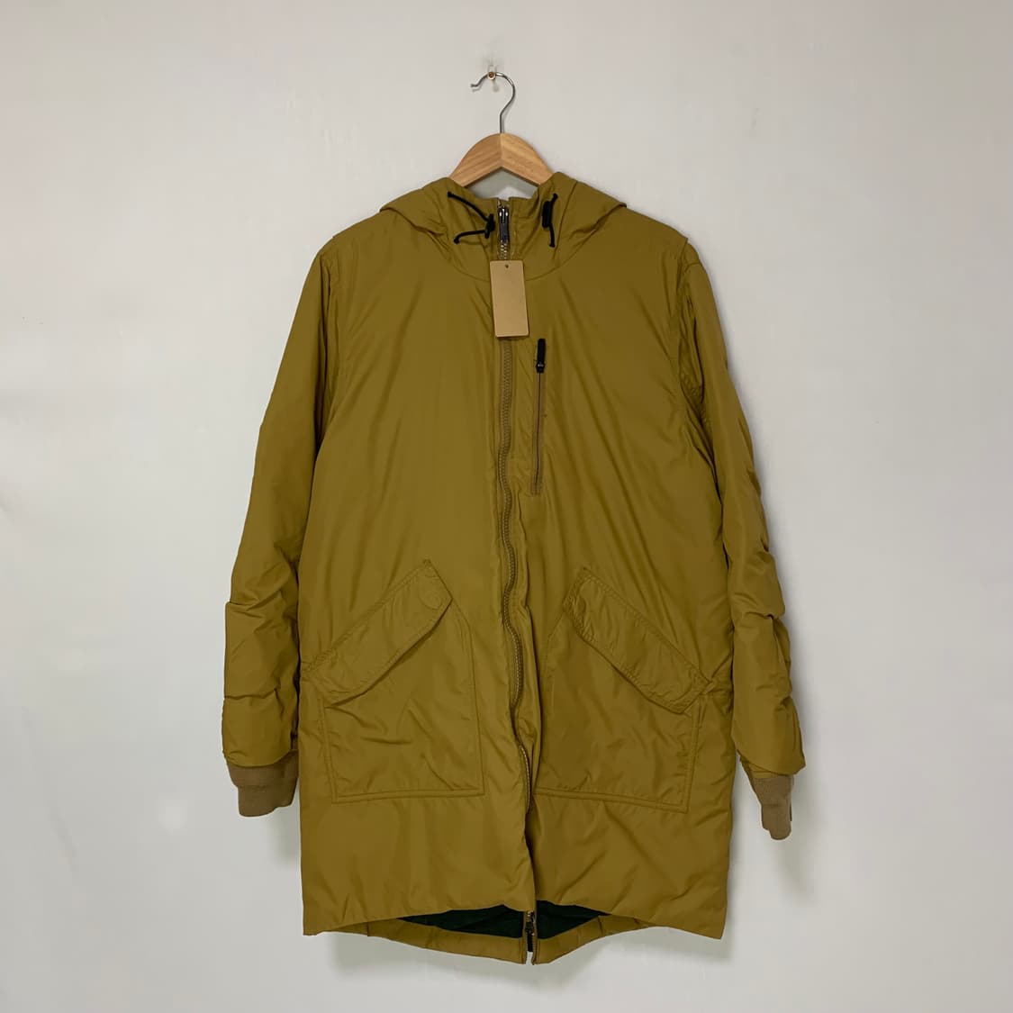조던 옐로우 카키 후드 바람막이 패딩 빈티지 M 상품이미지1