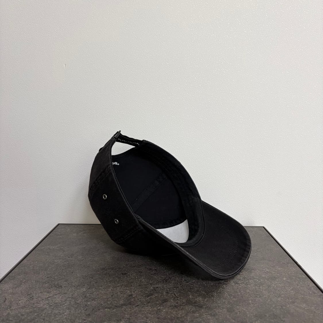 (OS) 슈프림 팀버랜드 6패널 볼캡 모자 워시드 블랙 상품이미지7