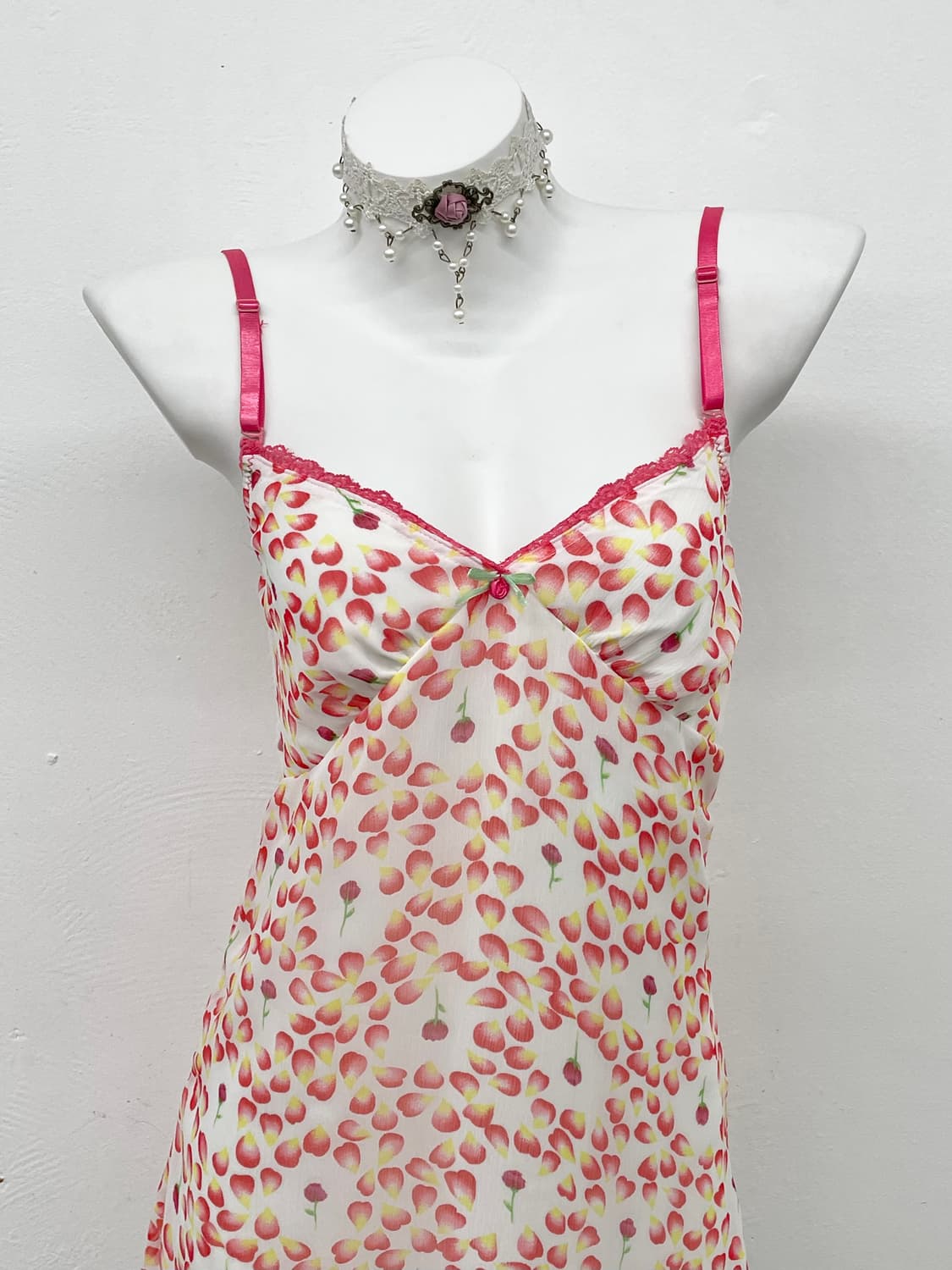 키치 플로럴 레이어드 슬립 상품이미지2