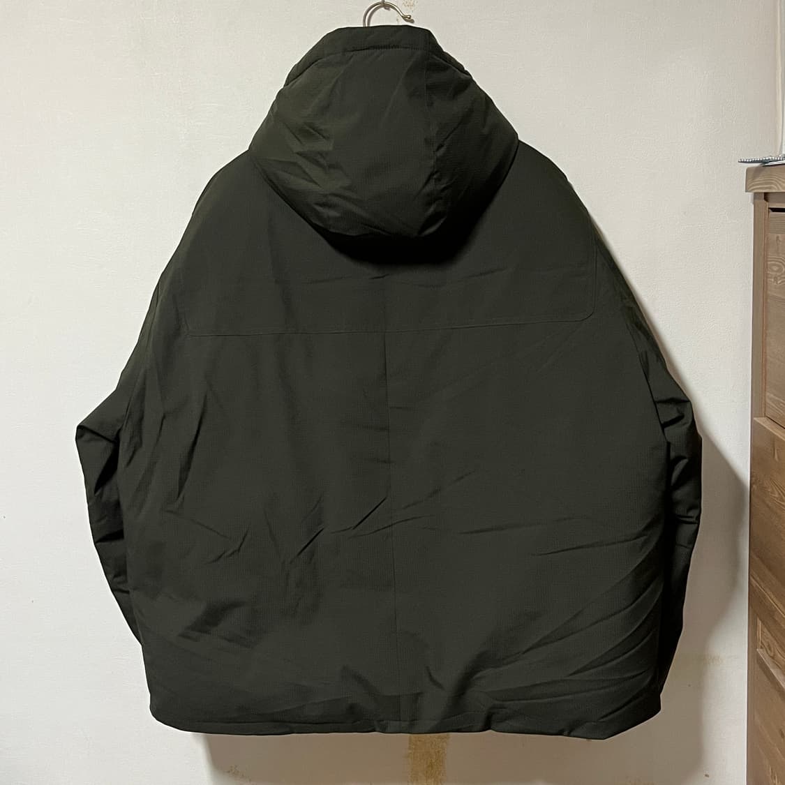 키뮤어 더플 후드 떡볶이 코트 패딩 L 상품이미지3