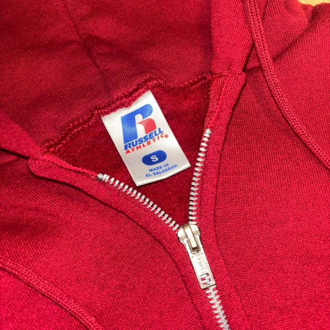 러셀 애슬레틱 빈티지 후드 집업 상품이미지3