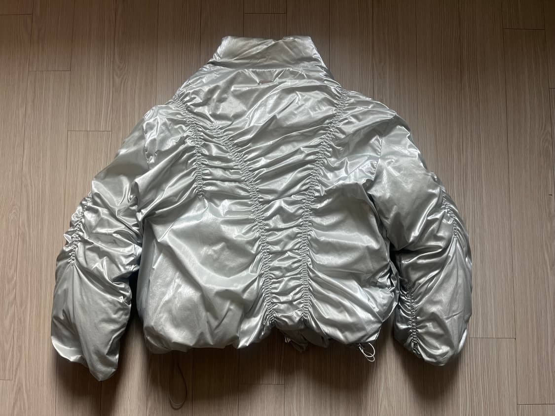 나체 리버시블 패딩 실버 상품이미지6