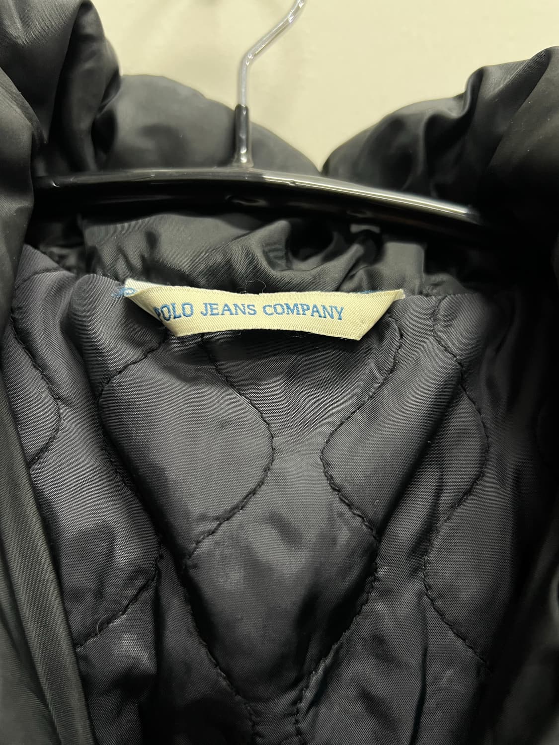 폴로진스 우먼스 덕다운 롱 패딩 자켓 블랙 상품이미지5