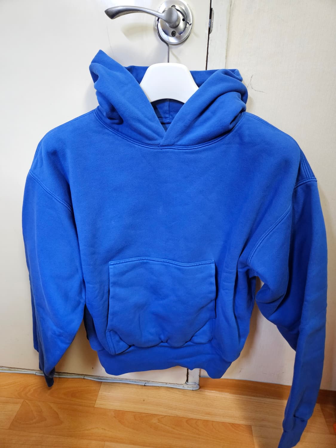 S) 이지갭 YZY GAP 후드티 블루 퍼펙트 후디 상품이미지1