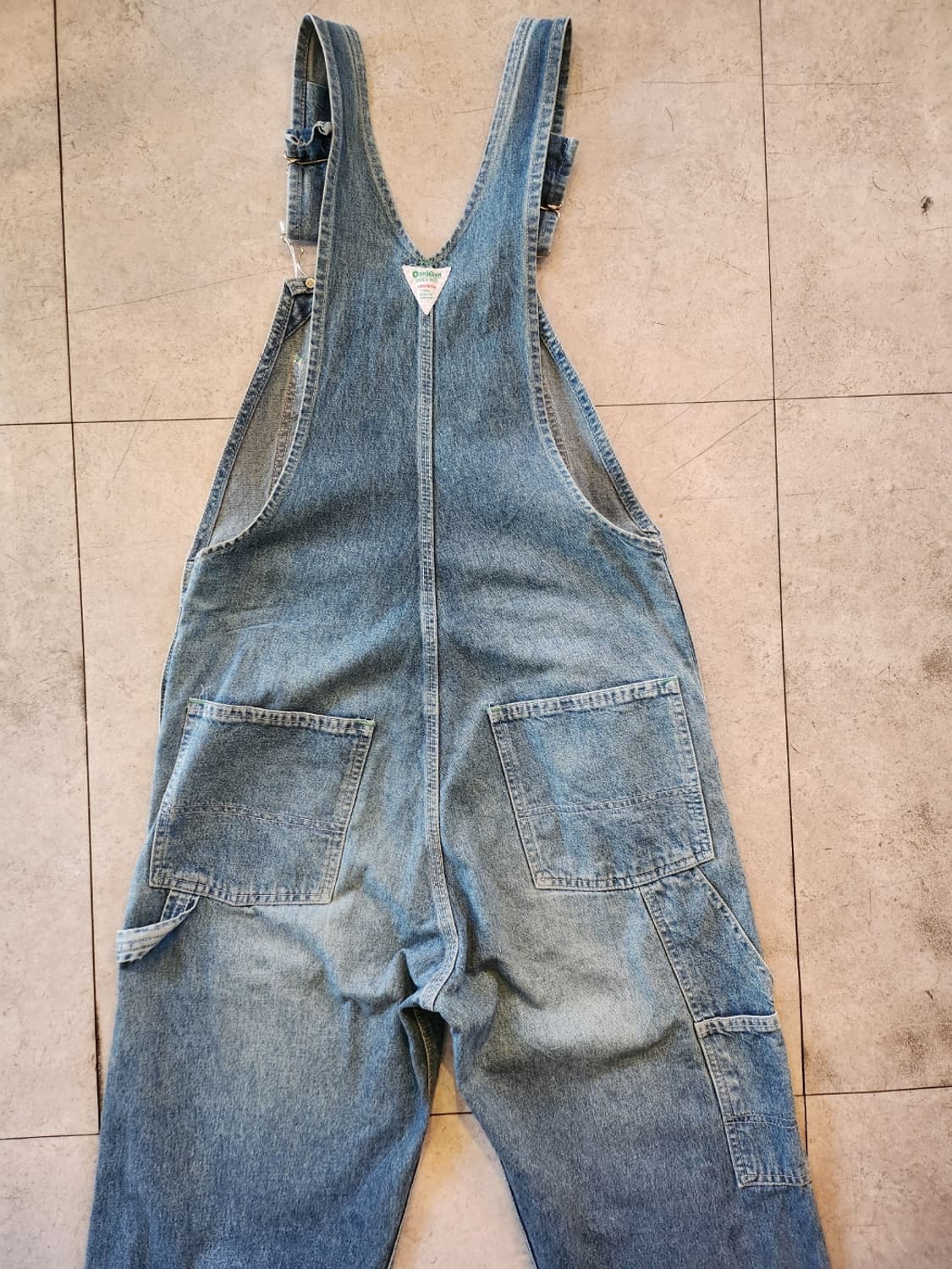 오시코시 비고시 데님 오버롤 상품이미지4