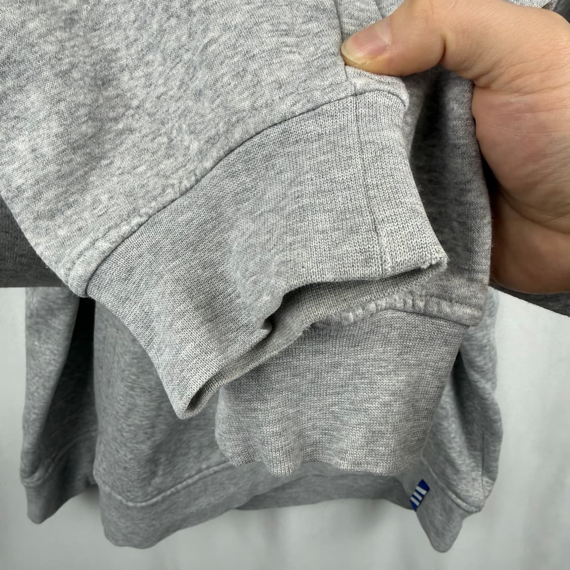 (100) 아디다스 올드스쿨 LA 후드 티 그레이 상품이미지4