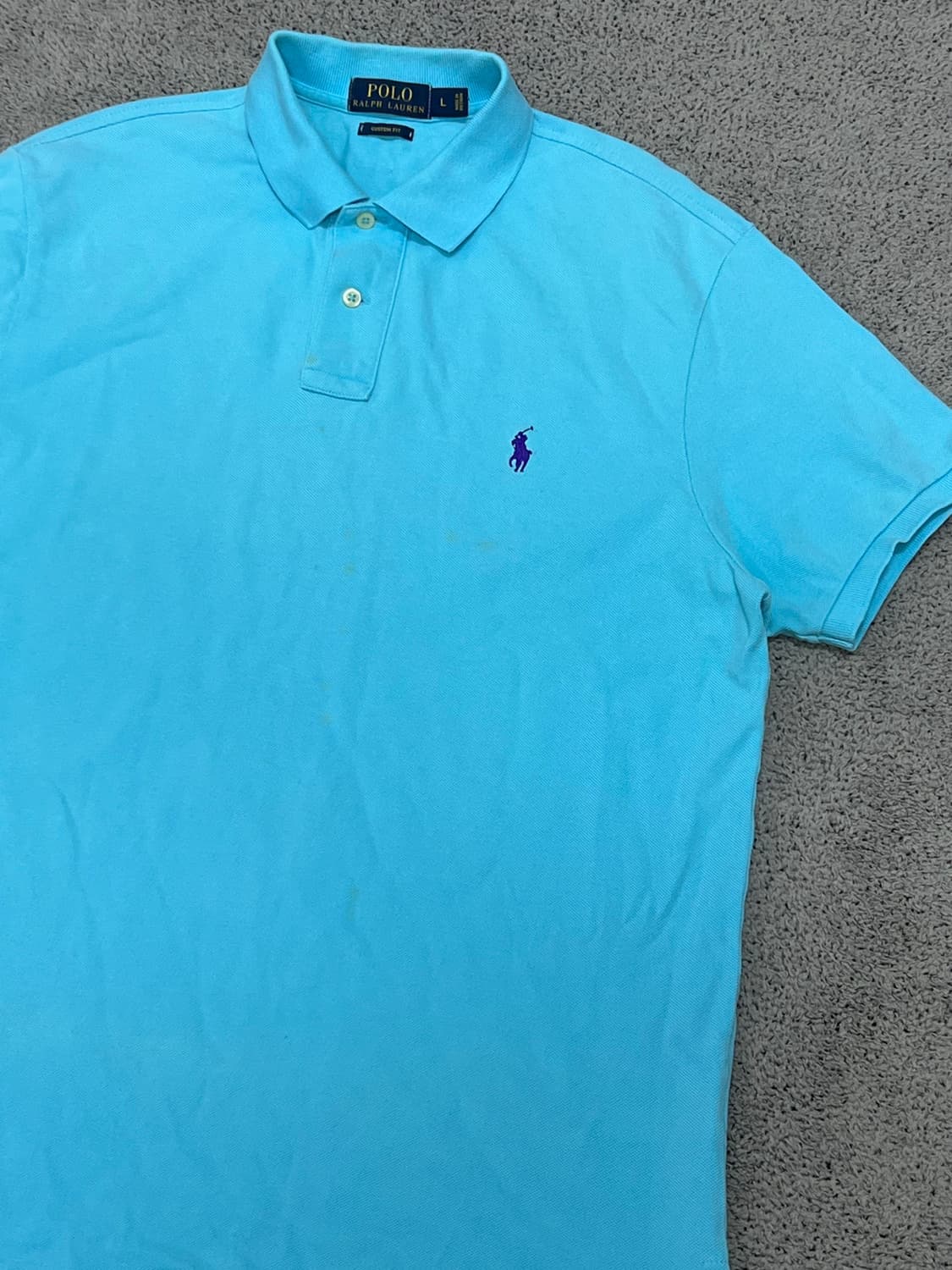 (L) 폴로랄프로렌 카라 티 스카이블루 상품이미지2