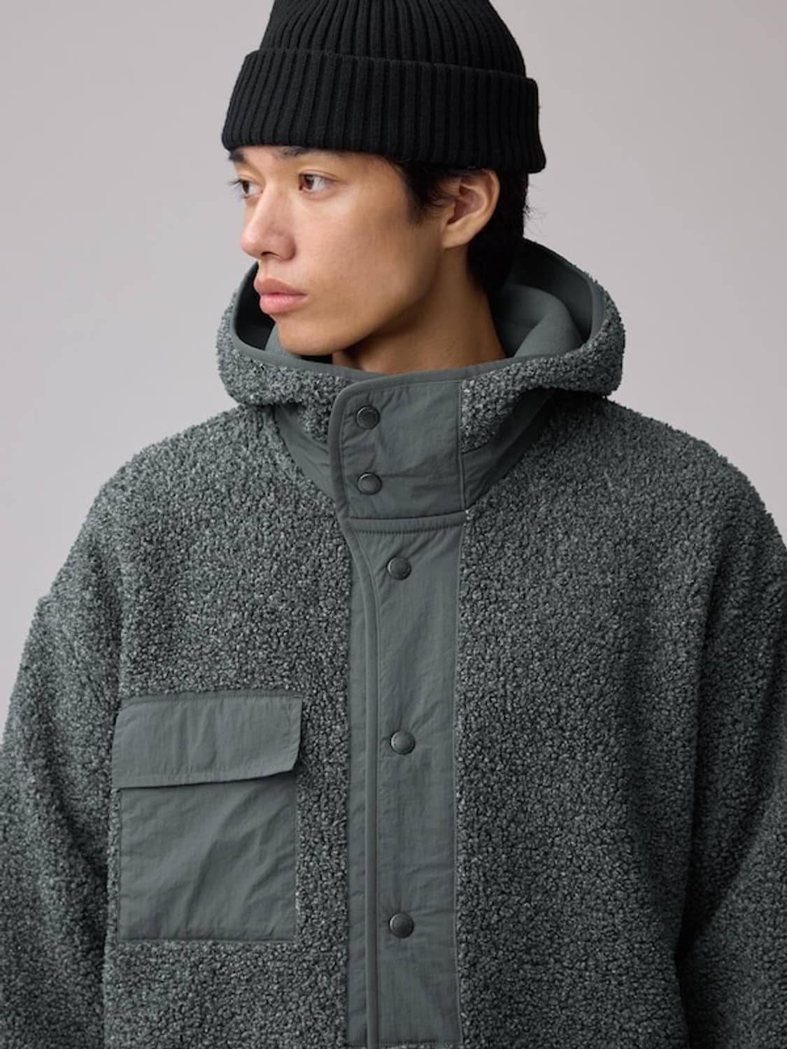 [미개봉새상품/국내배송] 지유 엔지니어드가먼츠 보아 플리스 자켓 후리스 상품이미지2