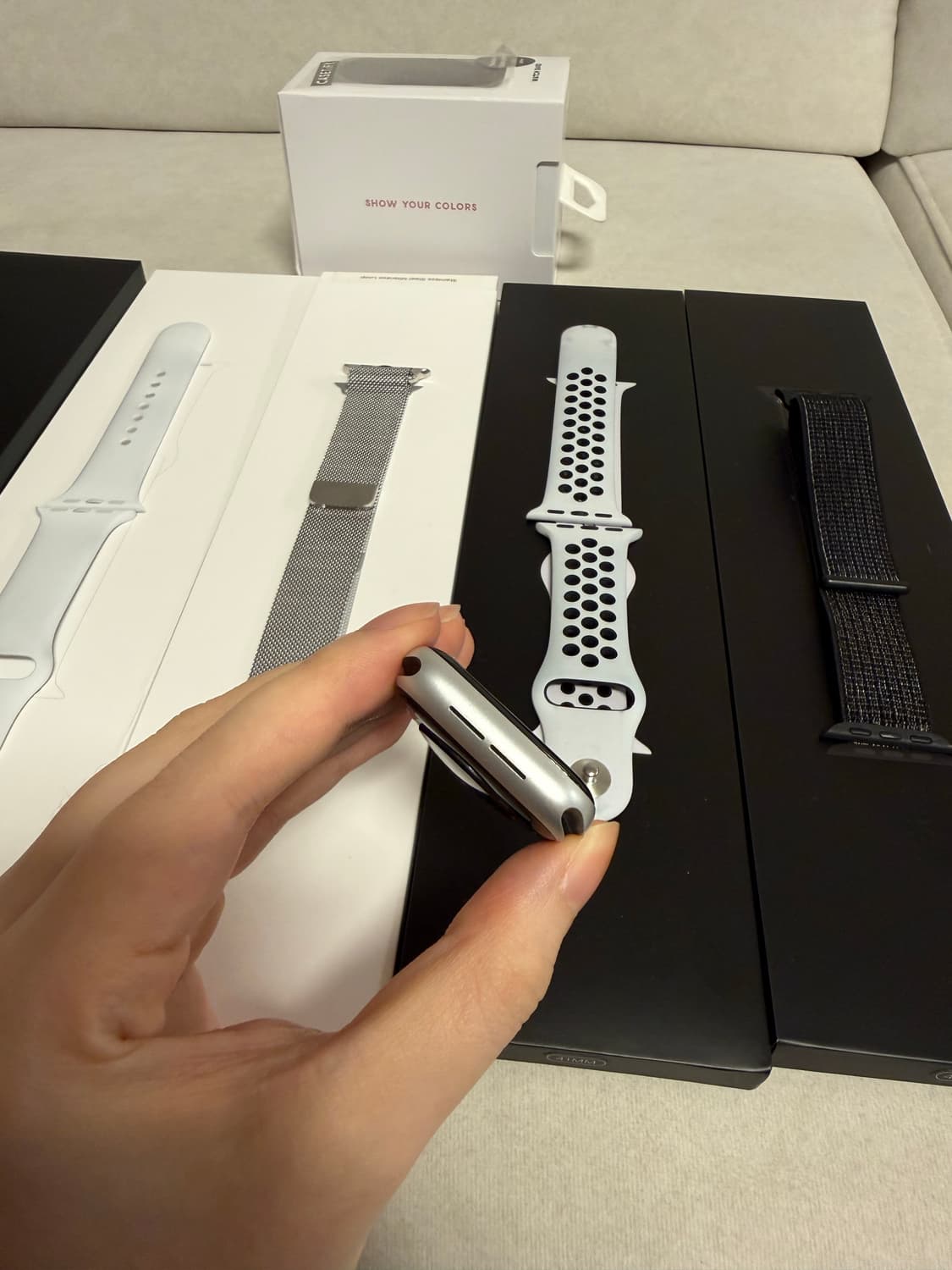 애플워치 나이키 se 1 실버 40mm 셀룰러 (정품스트랩 밴드) 상품이미지6