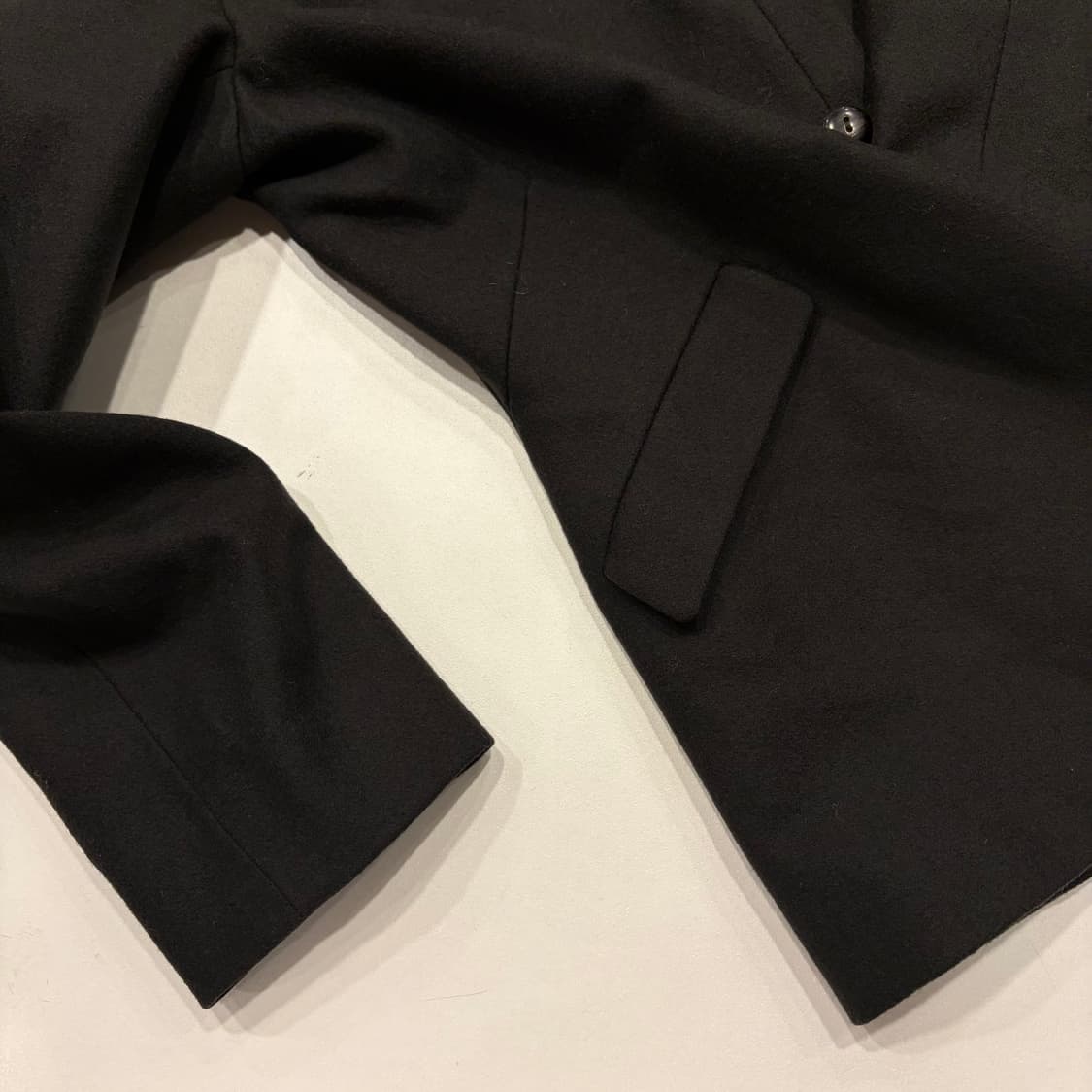 [38] JILSANDER 질샌더 블랙 빈티지 울 자켓 B467 상품이미지9