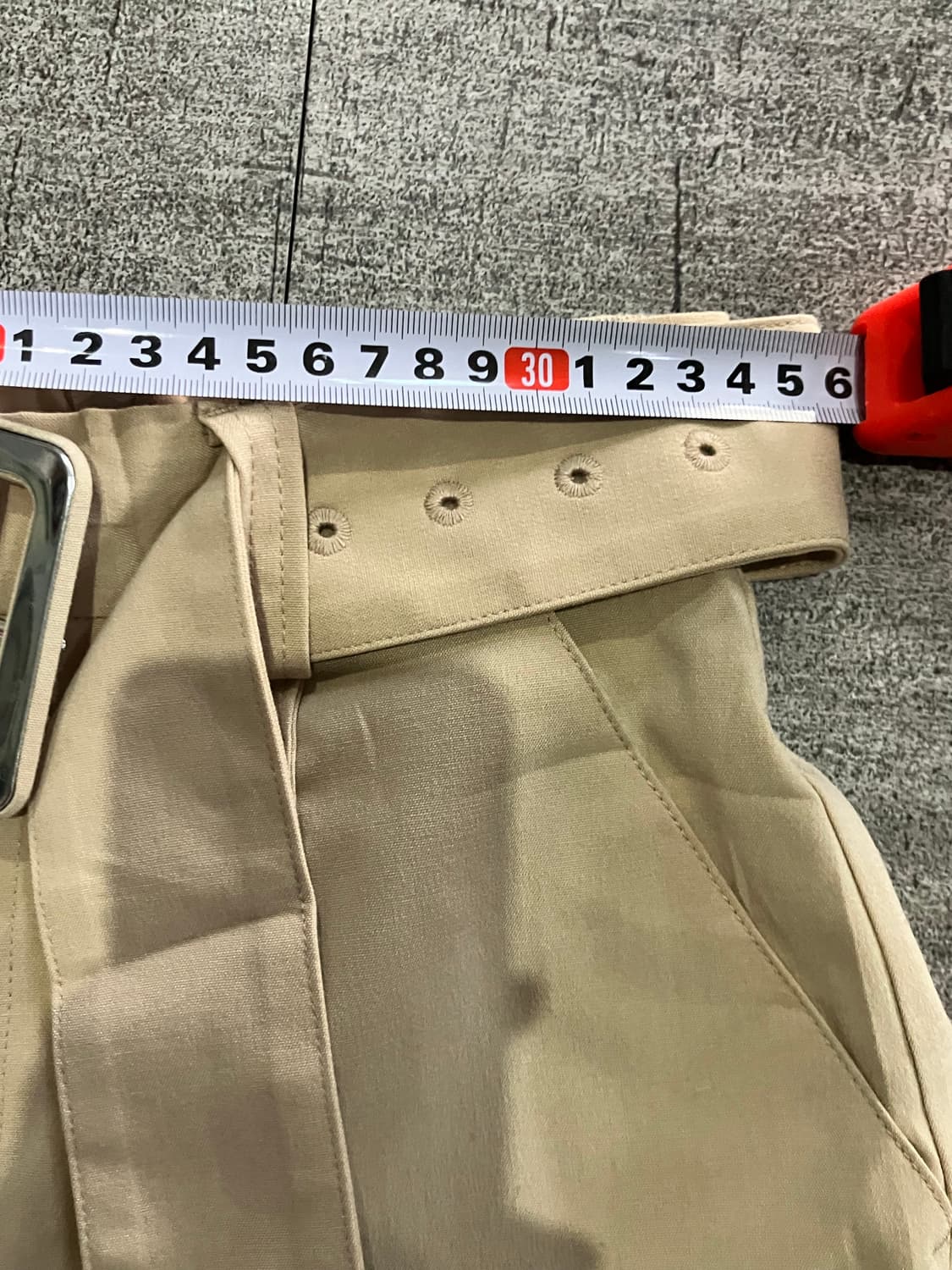 Sly 시슬리 올드스쿨아메카지 하구미모리걸 하프팬츠 벨트반바지 상품이미지2