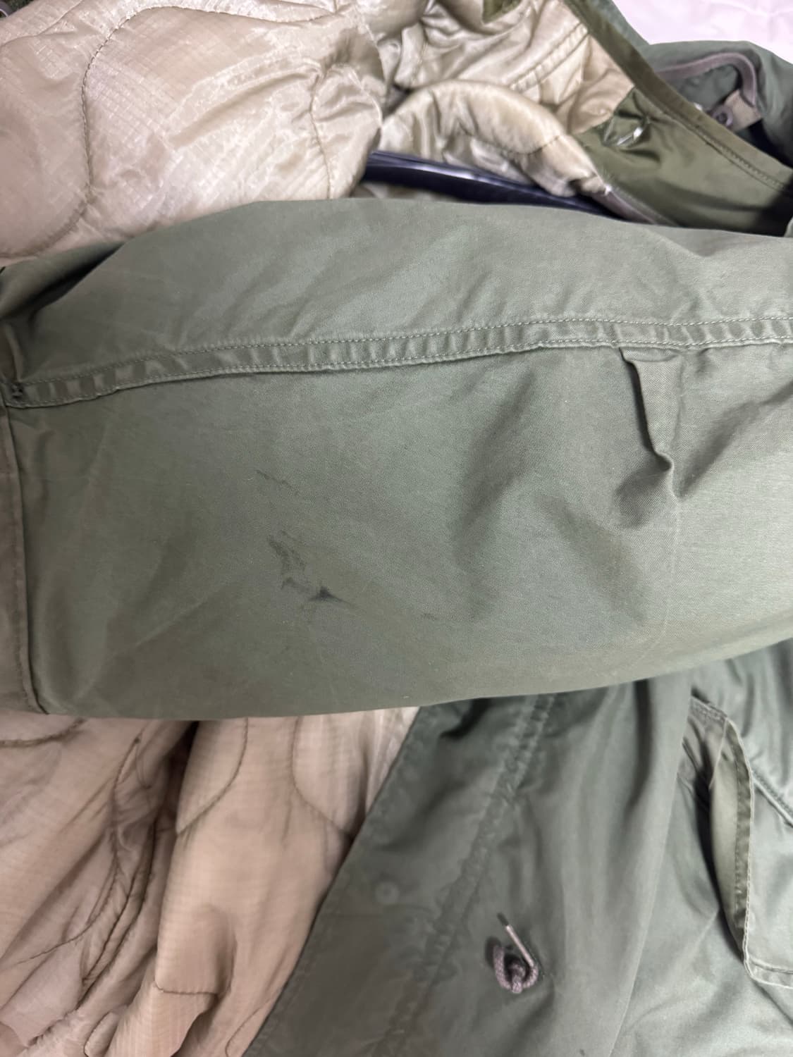 80s OG M65 피쉬테일 개파카 오리지날 M 풀세트 상품이미지7