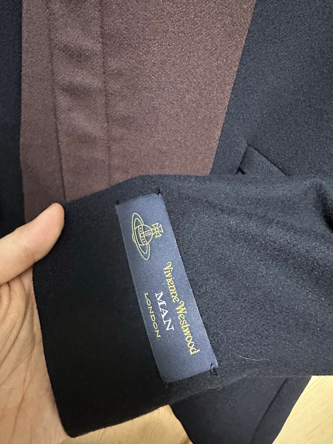 비비안웨스트우드 맨 13aw 울 지퍼 코트 50 상품이미지3