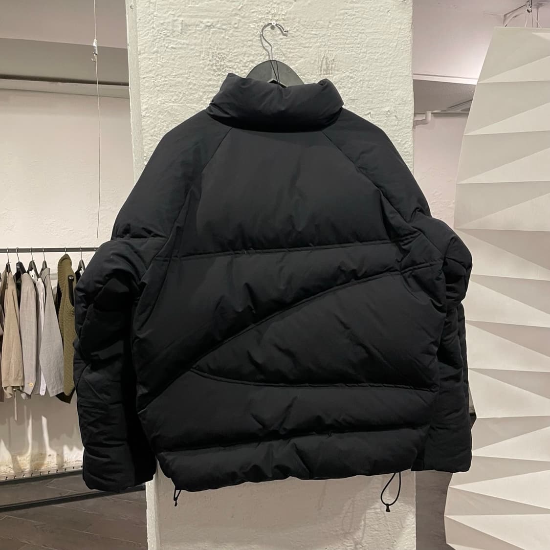 지에다 랜덤 스티치 패딩 자켓 상품이미지3