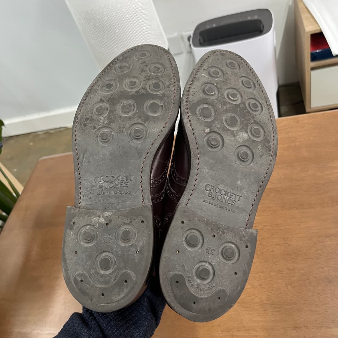 크로켓앤존스 팸브로크 카프스킨 윙팁 Uk8.5 상품이미지6