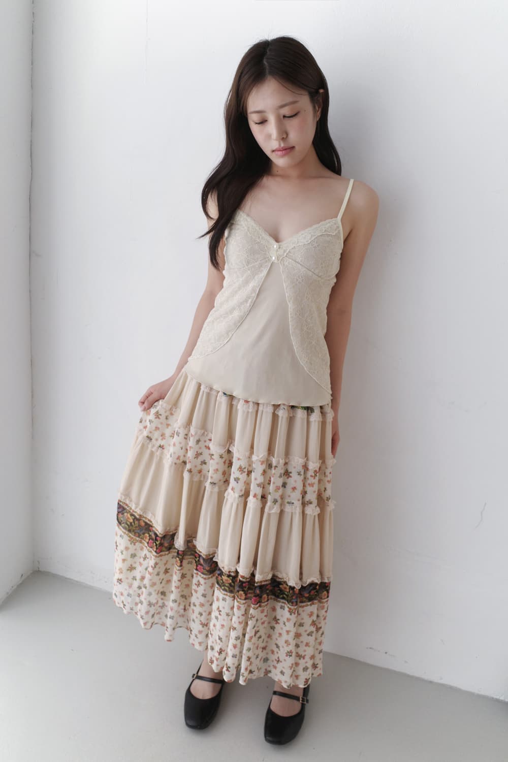 flower patch cancan skirt 상품이미지5