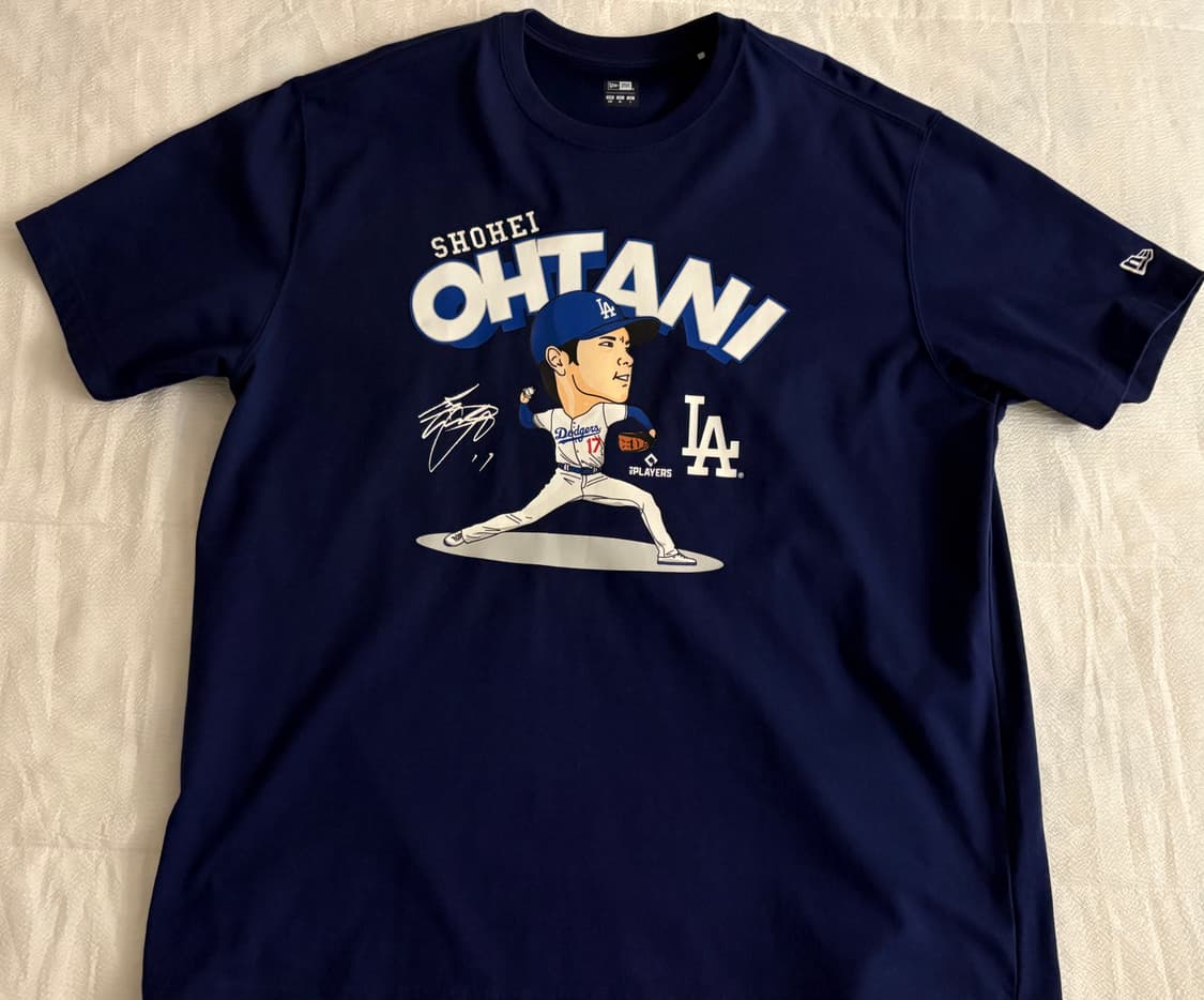 New Era Otani Navy Shirts SS급 상품이미지1