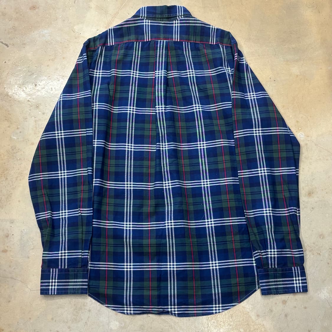 M 폴로랄프로렌 블루 체크 셔츠 상품이미지3