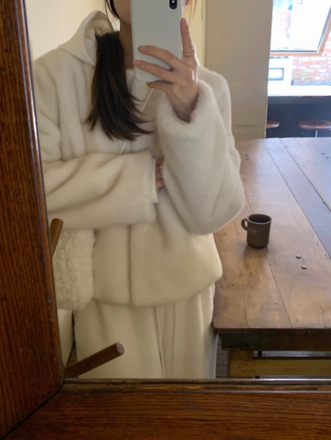 (새상품)리터 샌드 밍크 퍼 자켓 상품이미지6