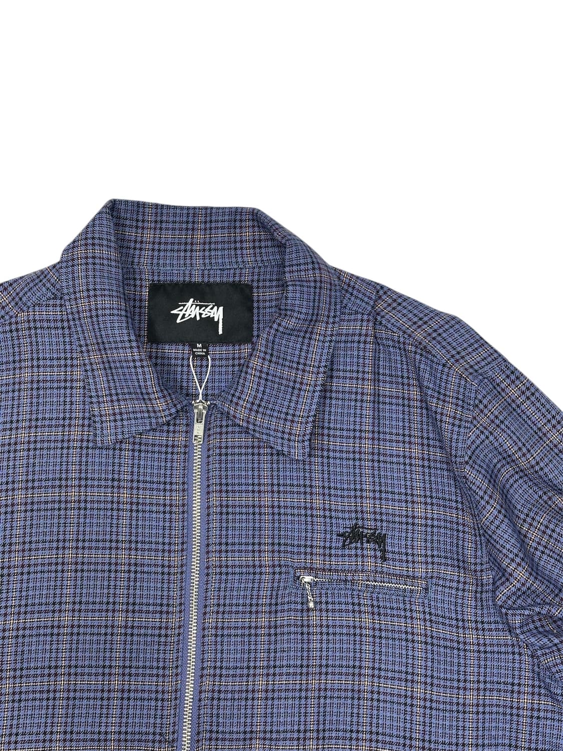 Stüssy Check Zip-Up Jacket 상품이미지5