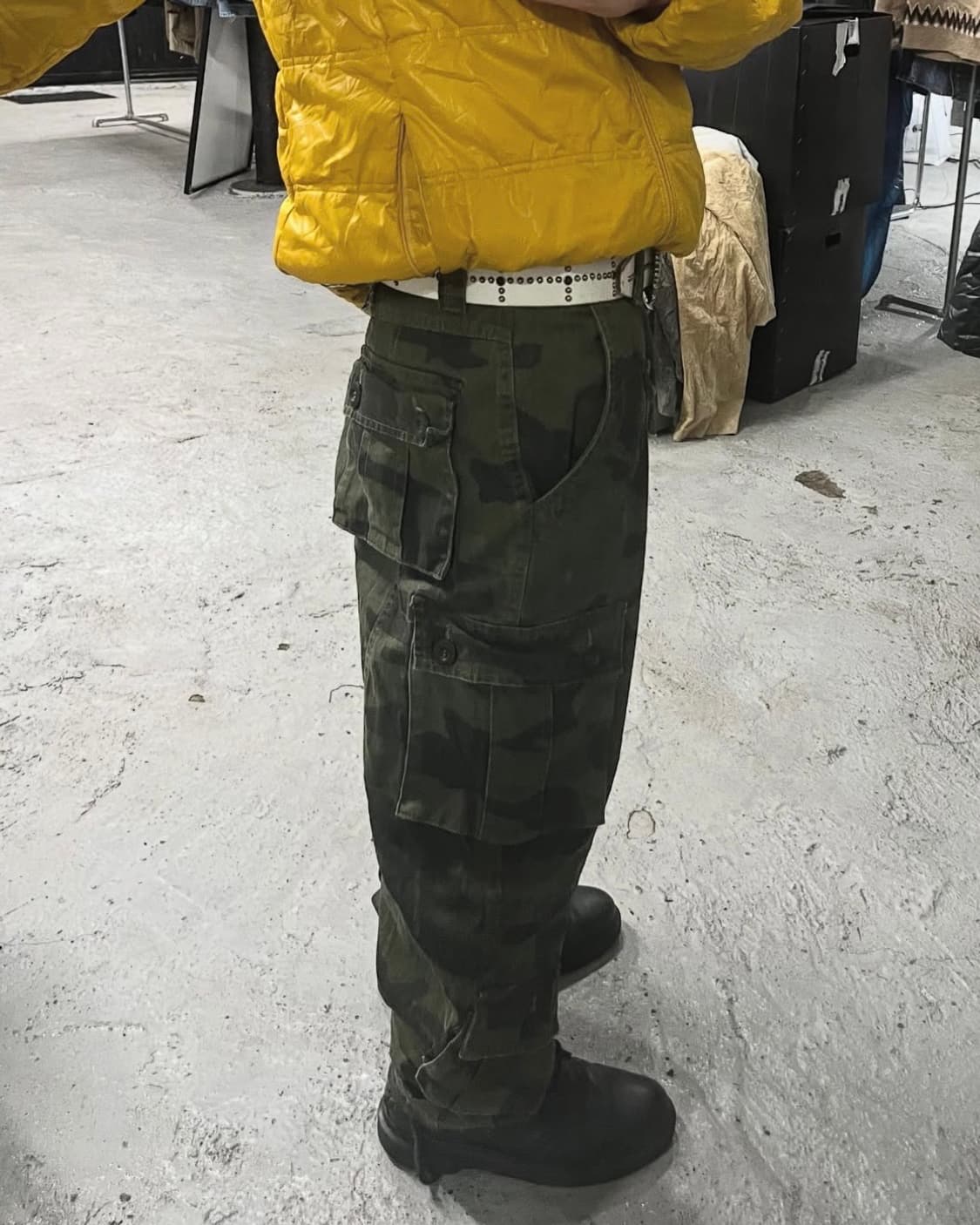 must navy woodland pants 상품이미지1