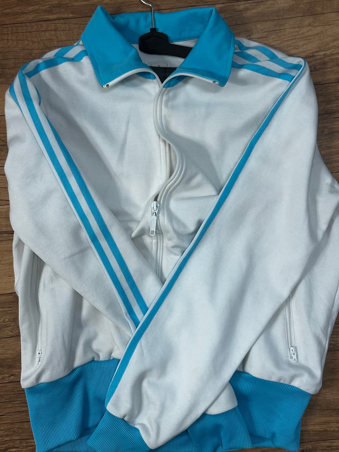 아디다스 스카이블루 져지 트랙탑 시나모롤깔 상품이미지1