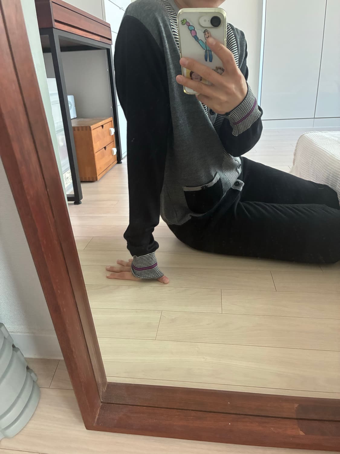 빔즈 가디건 상품이미지1