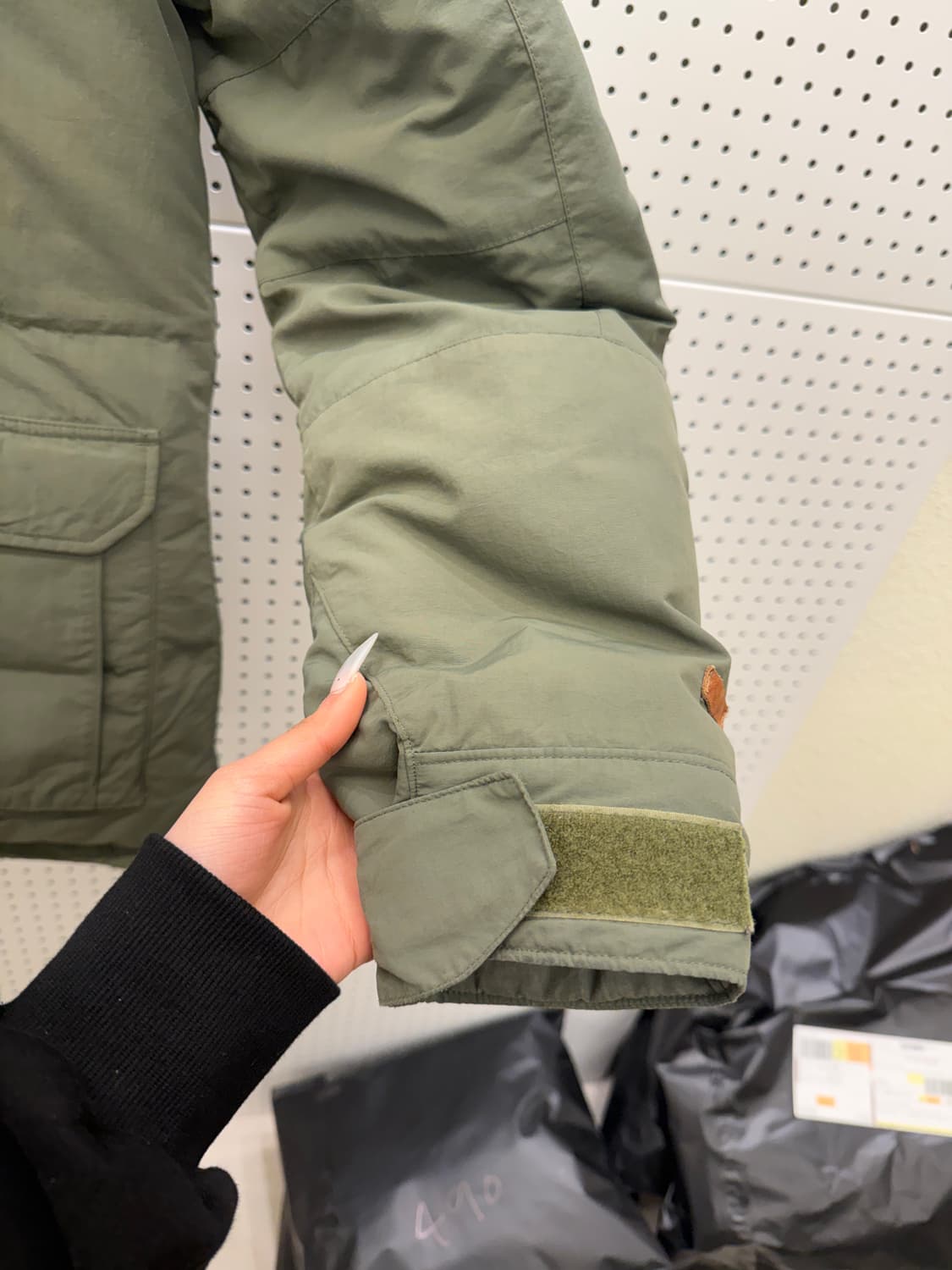 리바이스 퍼 후드 다운 패딩 자켓 U795 상품이미지4