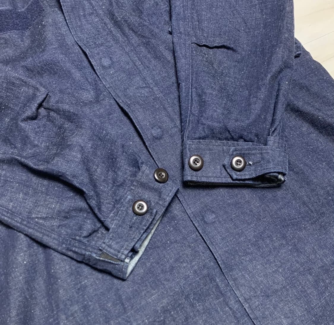 비 헤비어 Be heavyer 데님 m65 피쉬테일 개파카 상품이미지7