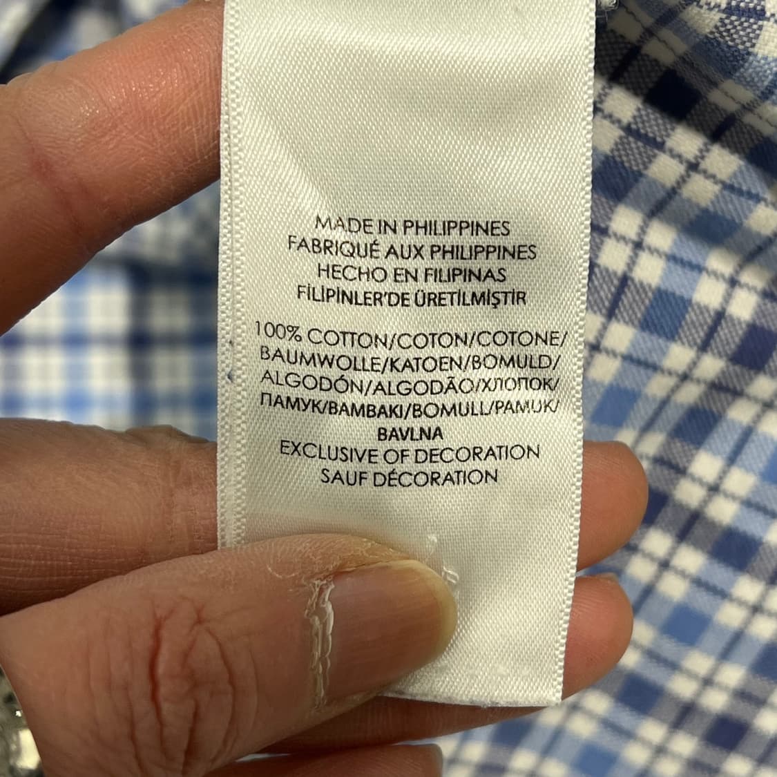 폴로 랄프로렌 체크 하프셔츠 s10611 상품이미지8