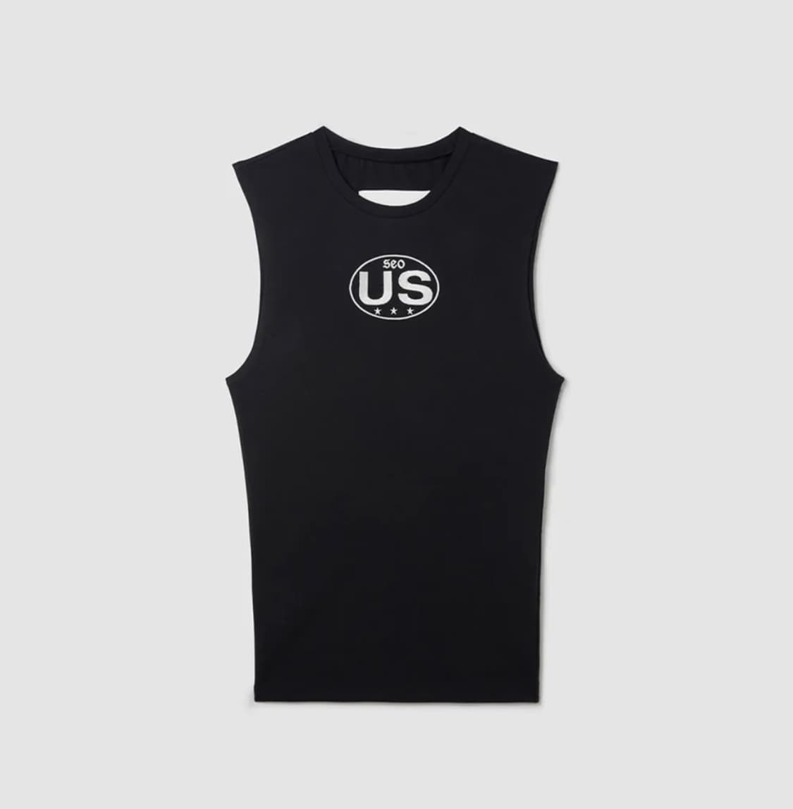 S/E/O US SLIM SLEEVELESS BLACK 상품이미지1