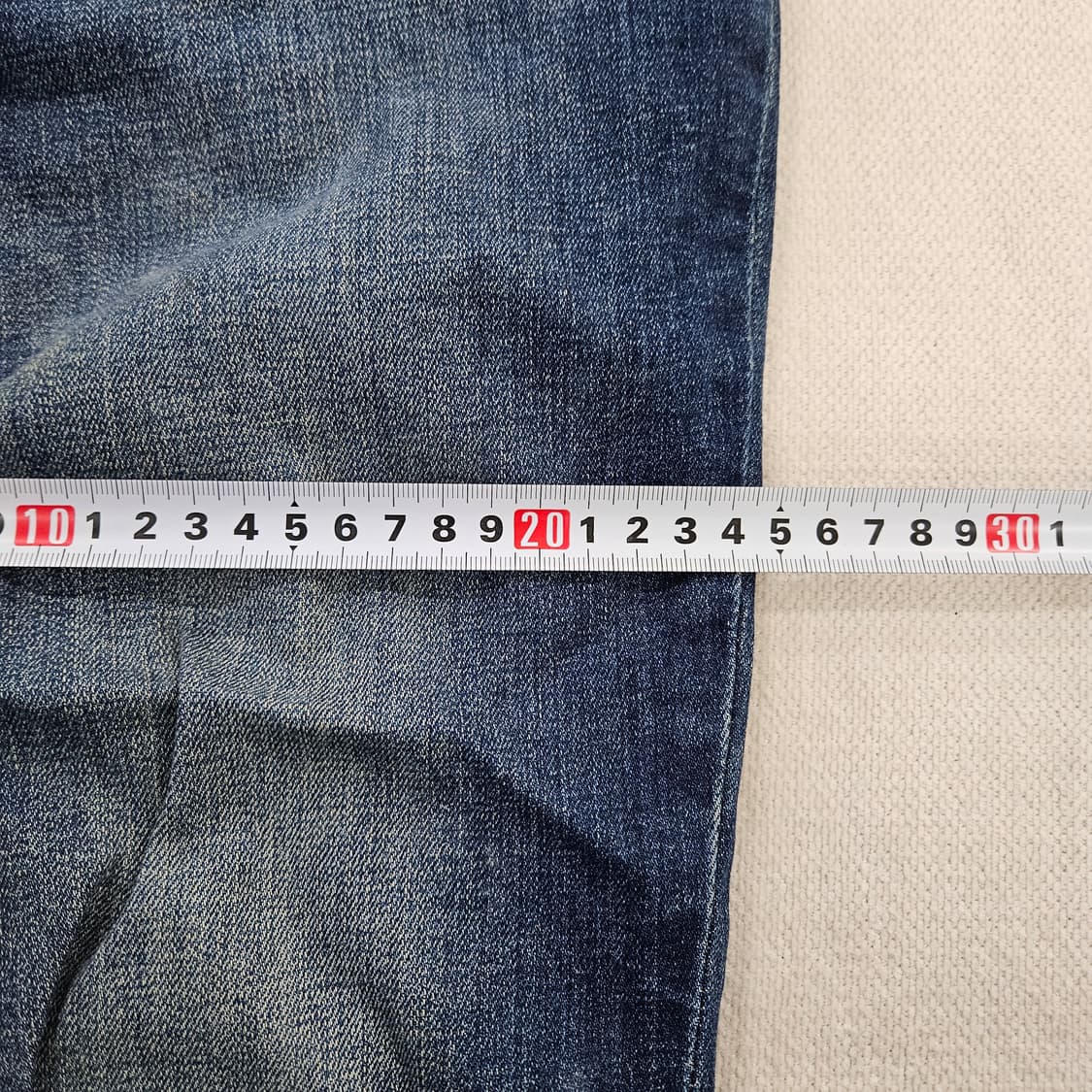 [W34L34] 캘빈클라인 진청 워싱 데님 팬츠 0115YH2 상품이미지8