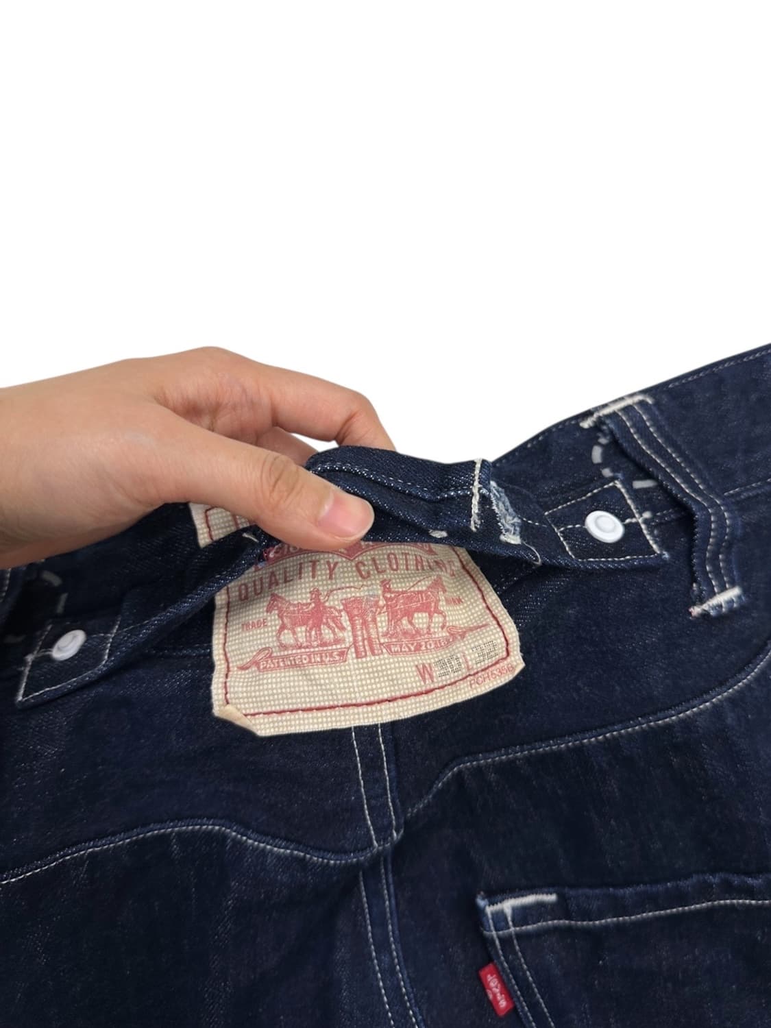 00s 리바이스 신치백 청바지 (30)  상품이미지9