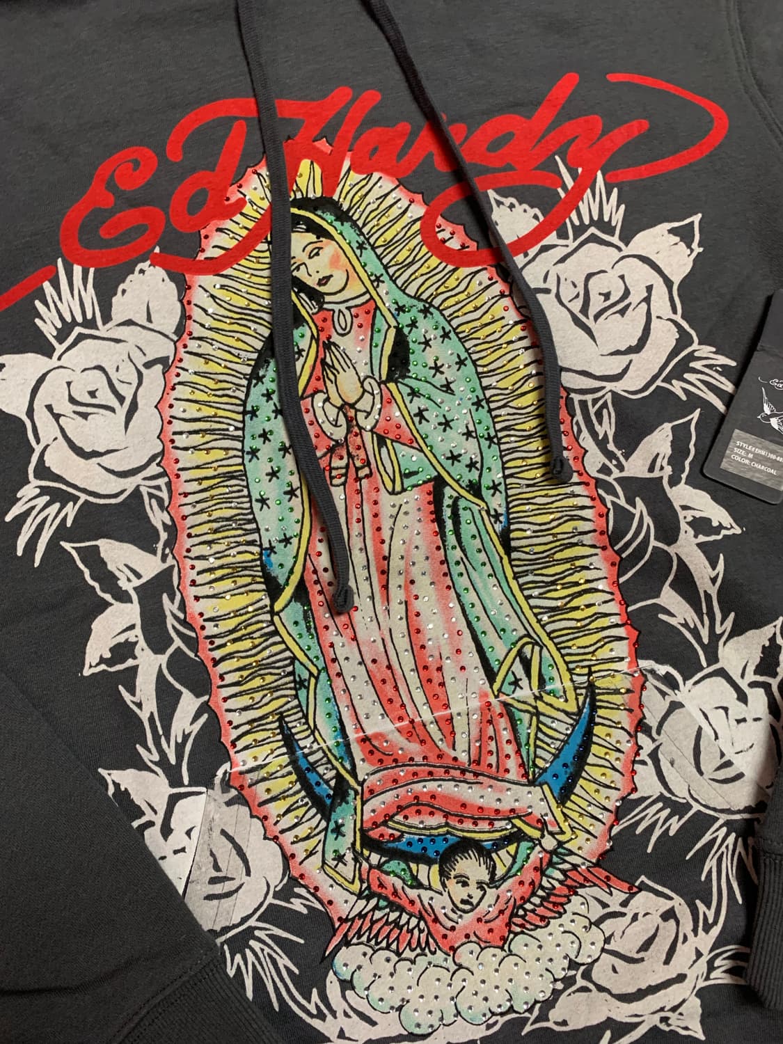 [새제품] 에드 하디 풀오버 후드티 상품이미지3