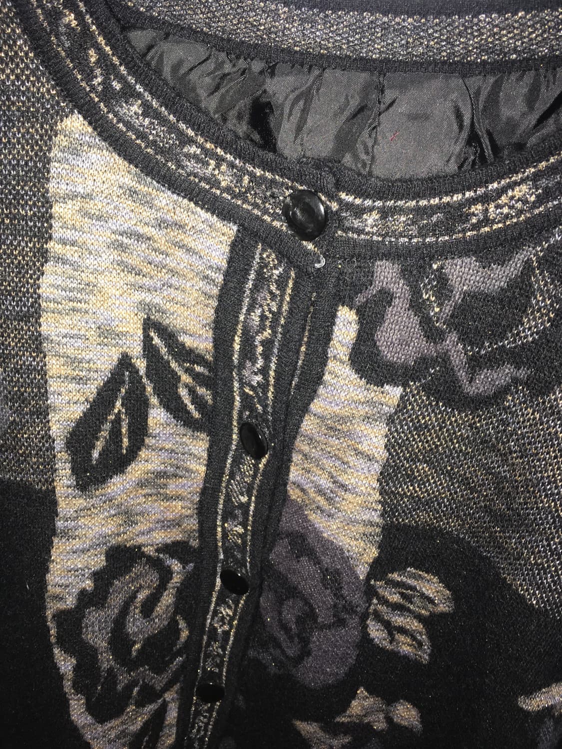 빈티지 장미 가디건 상품이미지2