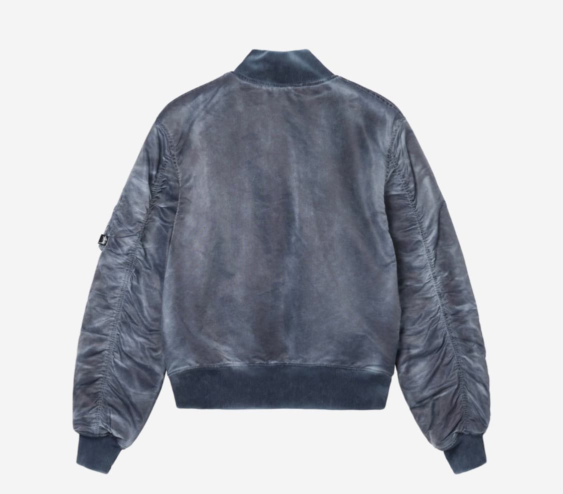 스투시 나일롬 봄버 ma1 네이비 상품이미지2