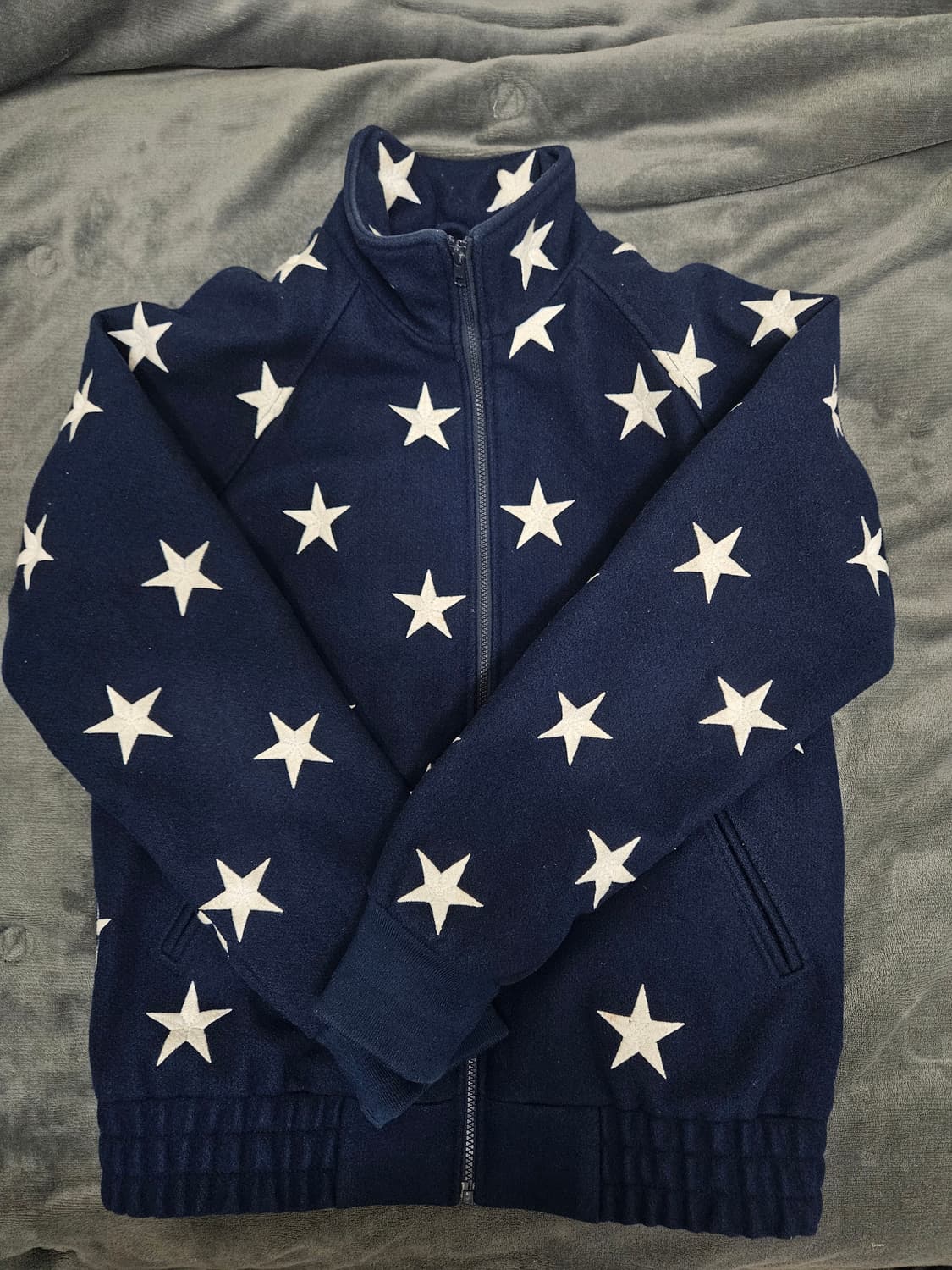 슈프림 별자켓 네이비 L 상품이미지1