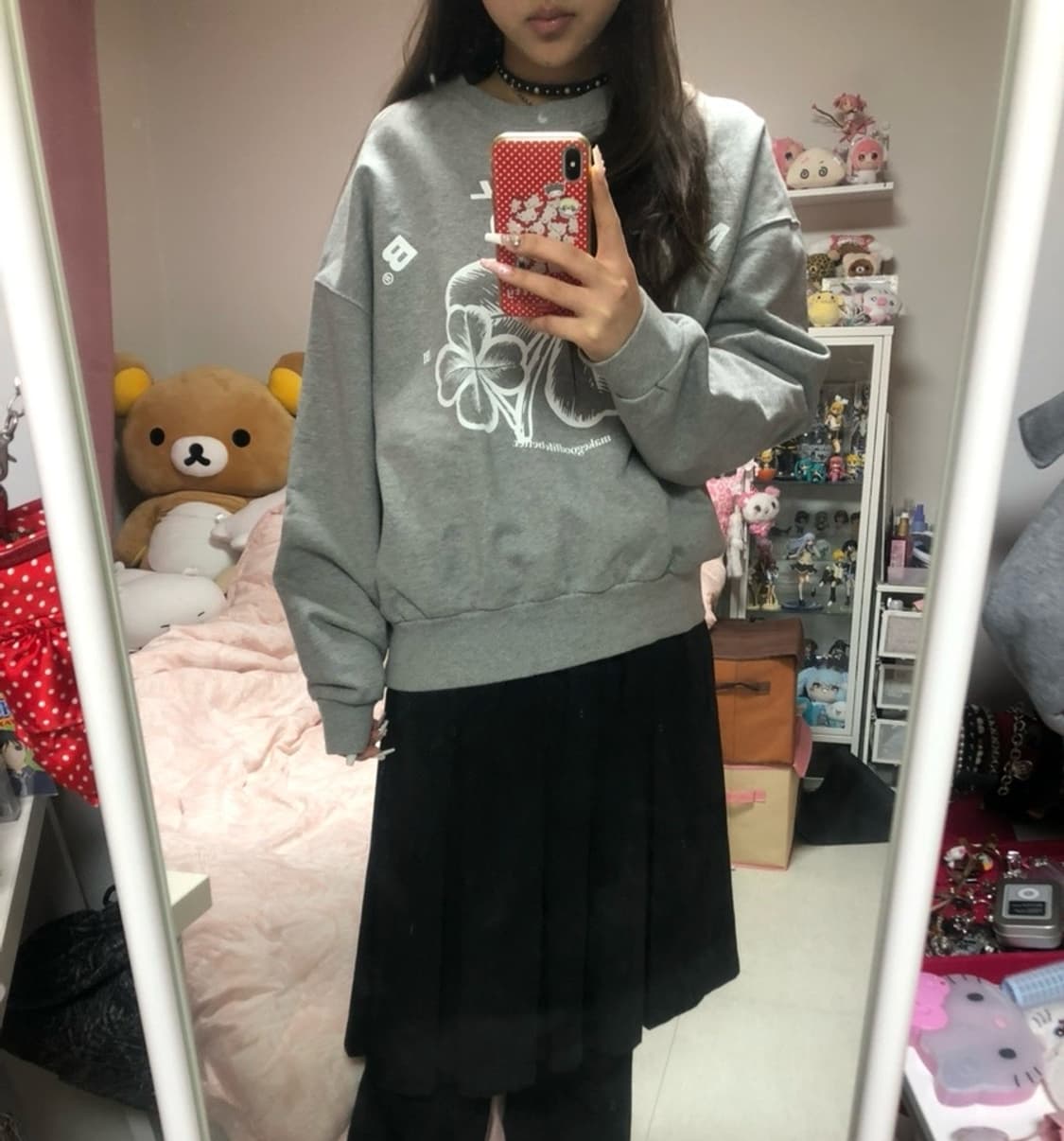 클로버 맨투맨 상품이미지1